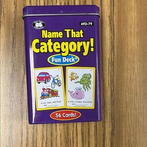 Name That Category Fun Deck - Purple